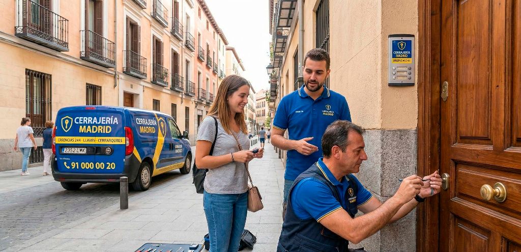 Servicio de Cambio de bombines de seguridad en Batres